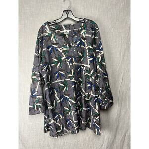 Marketplace Dignity Not Charity VTG Art To Wear Kimono Cardigan Jacket Size 1W